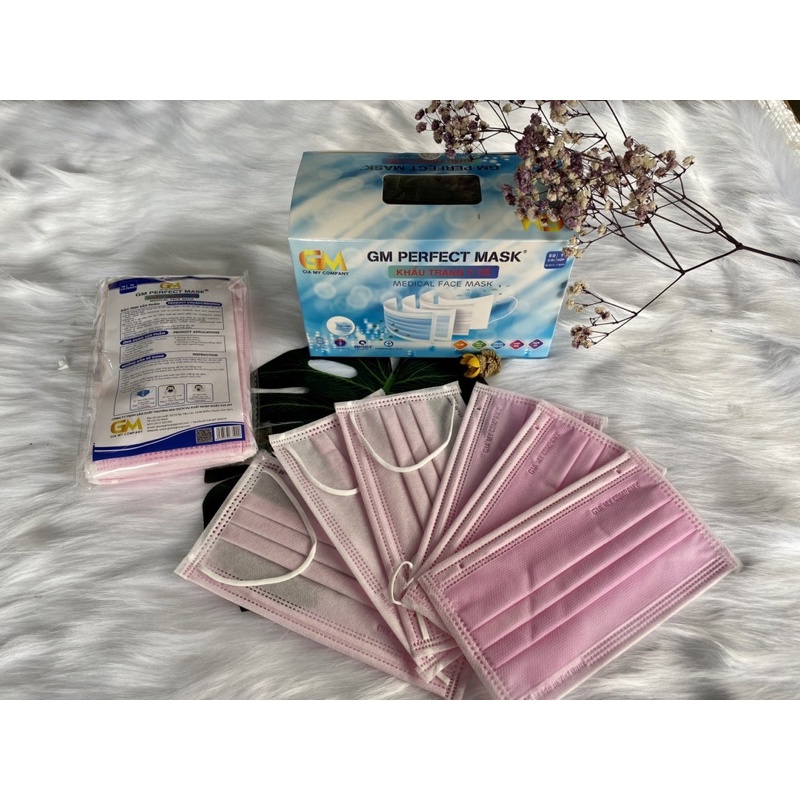 Khẩu trang y tế 4L Bisou, Gia My giấy kk