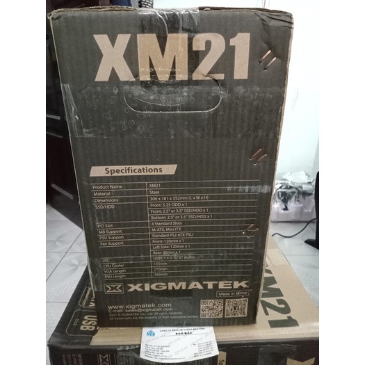 Vỏ case máy tính Xigmatek XM21