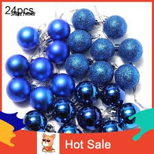 Hộp châu nhũ treo cây thông trang trí Noel