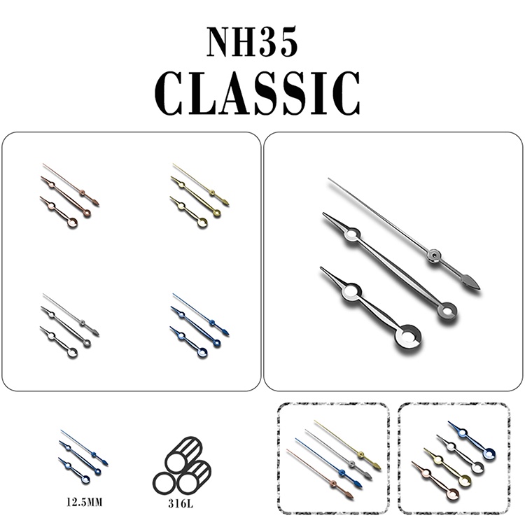 Phụ Kiện Cao Cấp Cho Đồng Hồ NH35/NH36/4R/7S