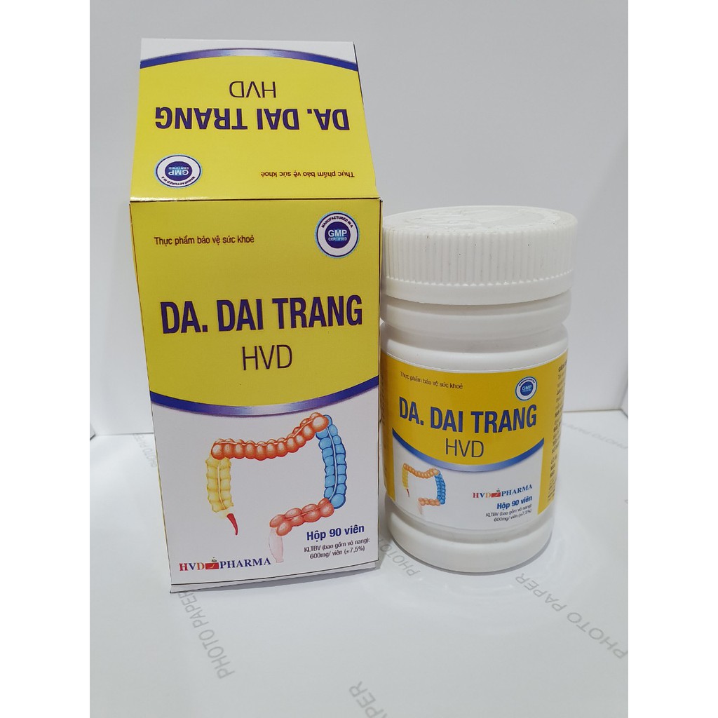 DA.DAI TRANG HVD [ THỰC PHẨM BẢO VỆ SỨC KHỎE ] GIẢM TIÊU HÓA KÉM, RỒI LOẠN TIÊU HÓA DO VIÊM ĐẠI TRÀNG, ĐẠI TRÀNG CO THẮT