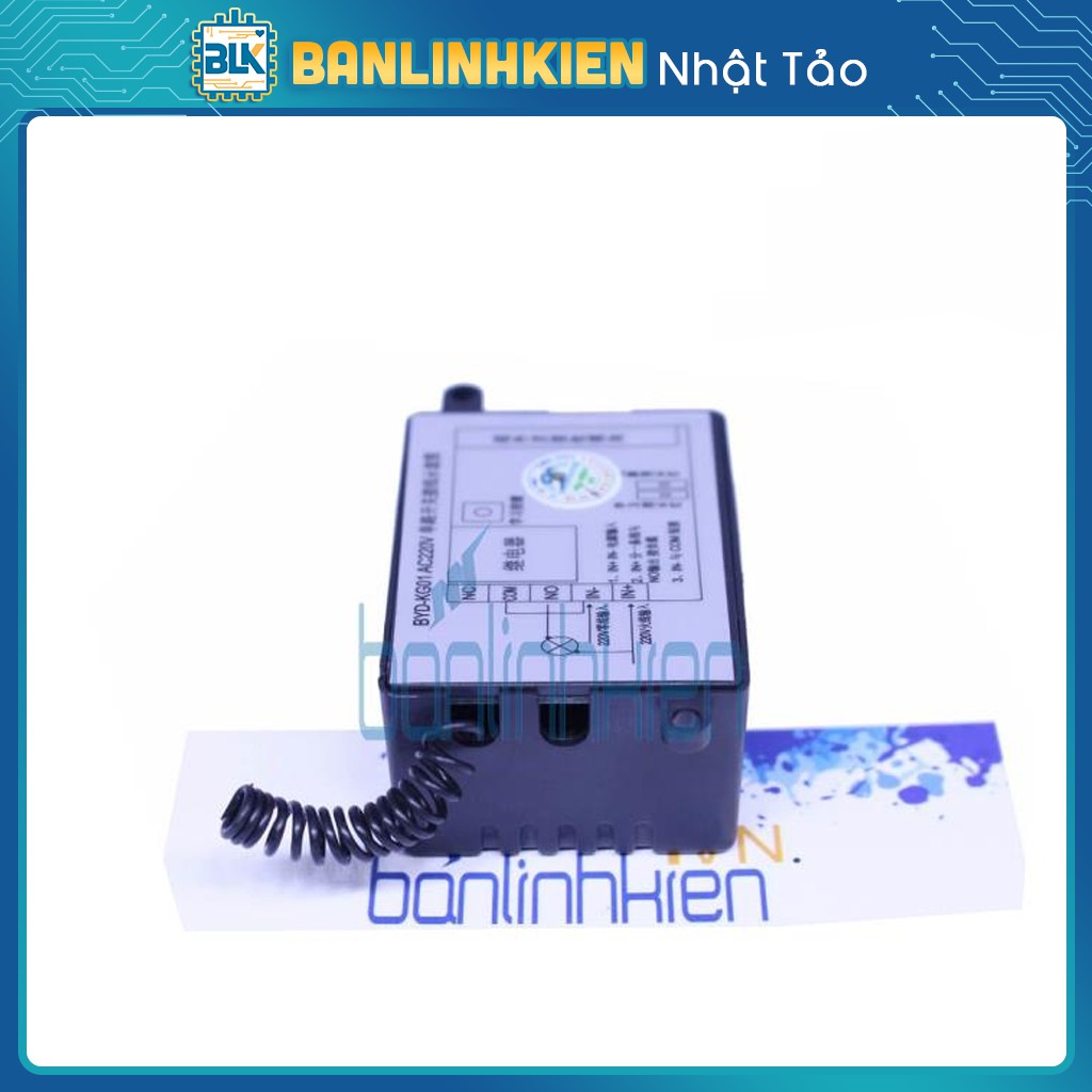 Bộ Thu Học Lệnh RF315 1 Kênh DC12V Kèm Điều Khiển Từ Xa Tìm Xe Trung Cư