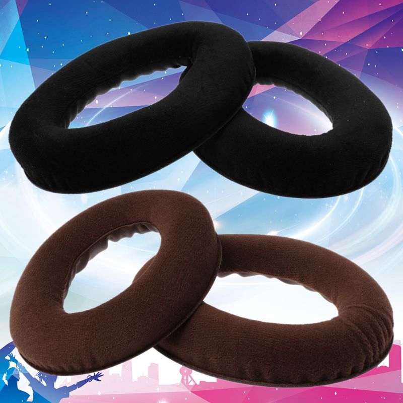 Replacement Earpads Velvet Cushion For Sennheiser HD515/518/555/558/595 Headset