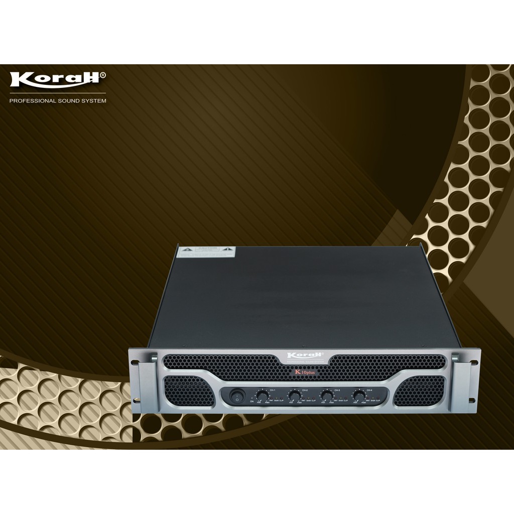 Main công suất KORAH K10Plus âm thanh cực hay MADE IN VIETNAM (Phân phối chính hãng)