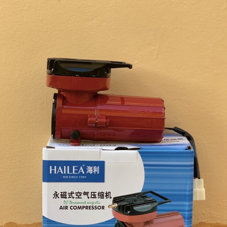 Máy sục khí oxy dùng bình ac-quy HAILEA ACO-003 25W hàng chính hãng dùng để giữ tạo oxy giữ tươi các loại thủy hải sản