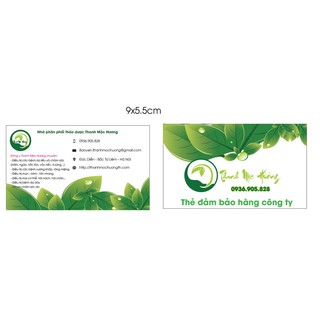 Card Thanh Mộc Hương - Bảo Yến