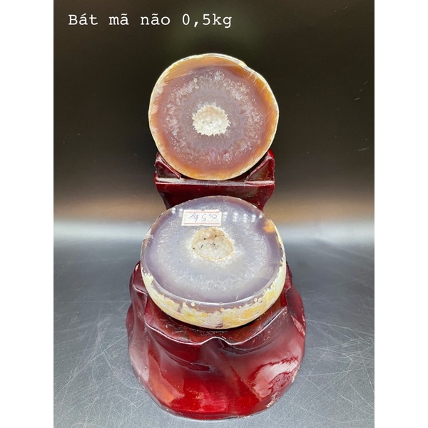 Bát Đá Ngọc Mã Não Phong Thuỷ