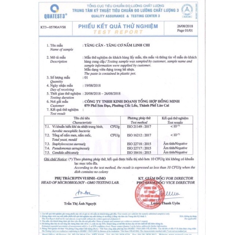 TĂNG CÂN HỒNG MINH 60 viên