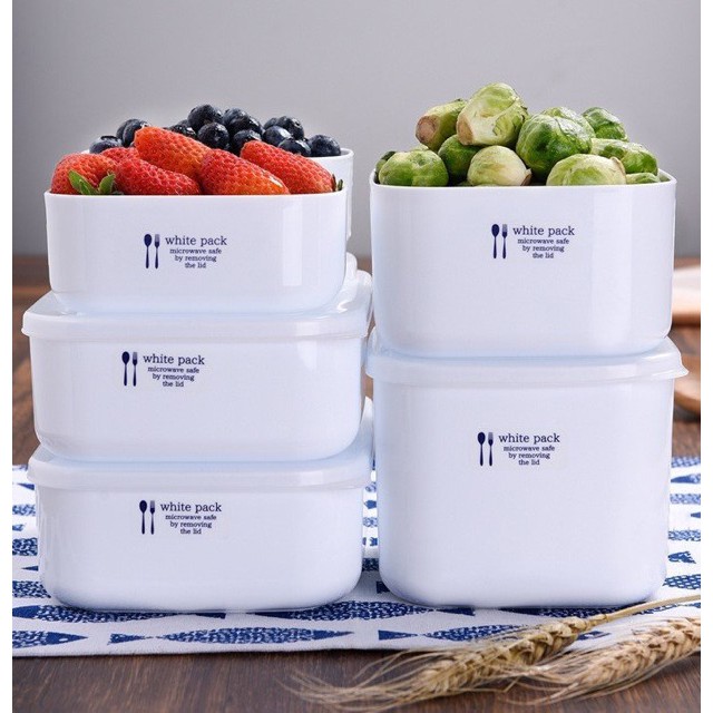 Hộp đựng thực phẩm White pack Nhật Bản các loại