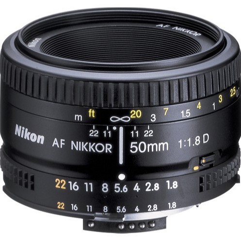 ỐNG KÍNH MÁY ẢNH NIKON 50mm F1.8D cũ
