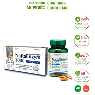 Viên uống  Nattoenzym  ⚡ CAM KẾT CHÍNH HÃNG ⚡  Hổ Trợ Phòng Ngừa Đột Quỵ