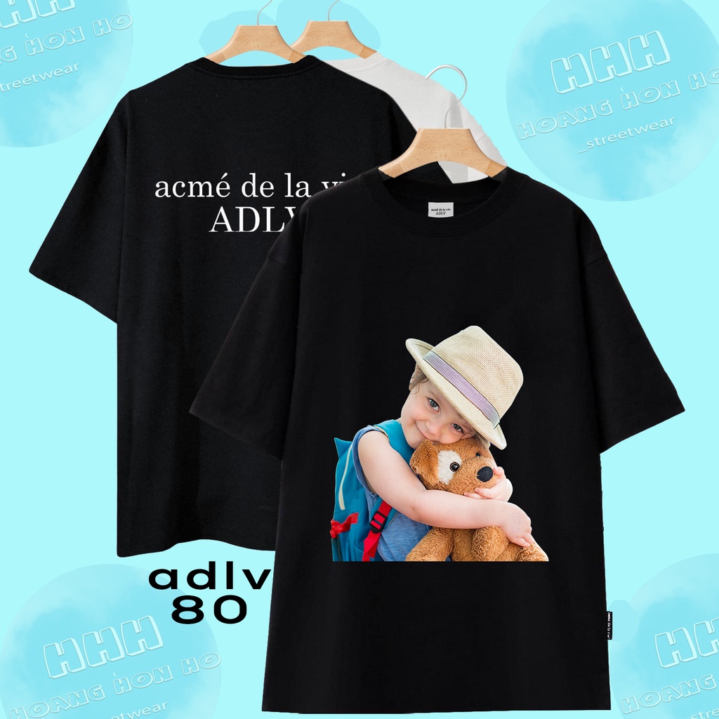 [Xịn Dày] Áo thun ADLV 350g Đen Full Tag Bọc, Full Mẫu, 77-101 - Streetwears SG - Link 4