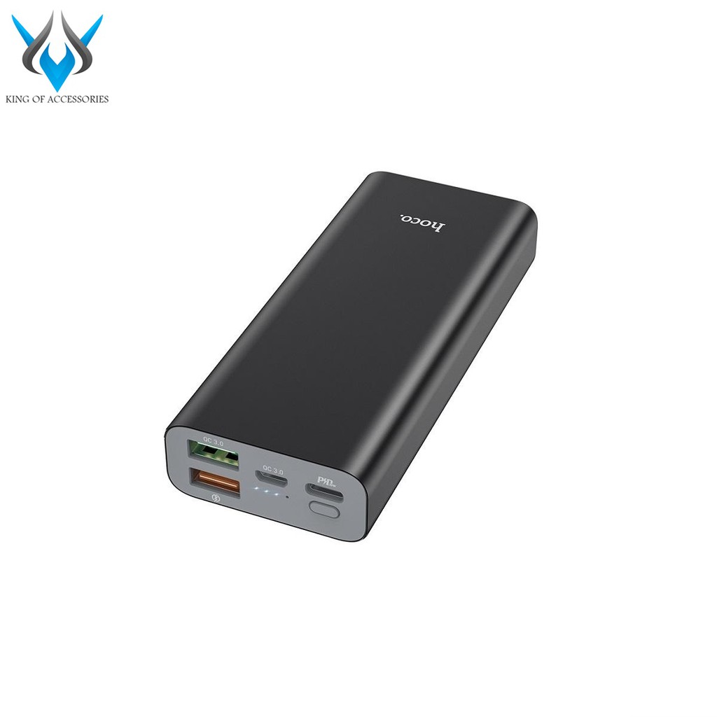 Pin sạc dự phòng Hoco J51 10000mAh lõi Li-polymer, input/output QC3.0 và PD18W TypeC (Màu ngẫu nhiên)