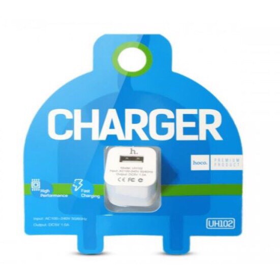 Củ sạc Hoco 1A SMART CHARGER cho iphone UH102 (chính hãng)