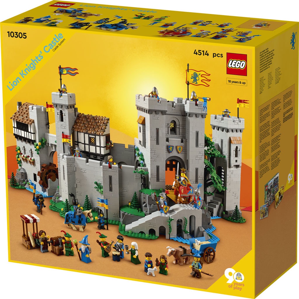Lego 10305 Lion Knights' Castle - Lâu Đài Hiệp Sĩ Sư Tử