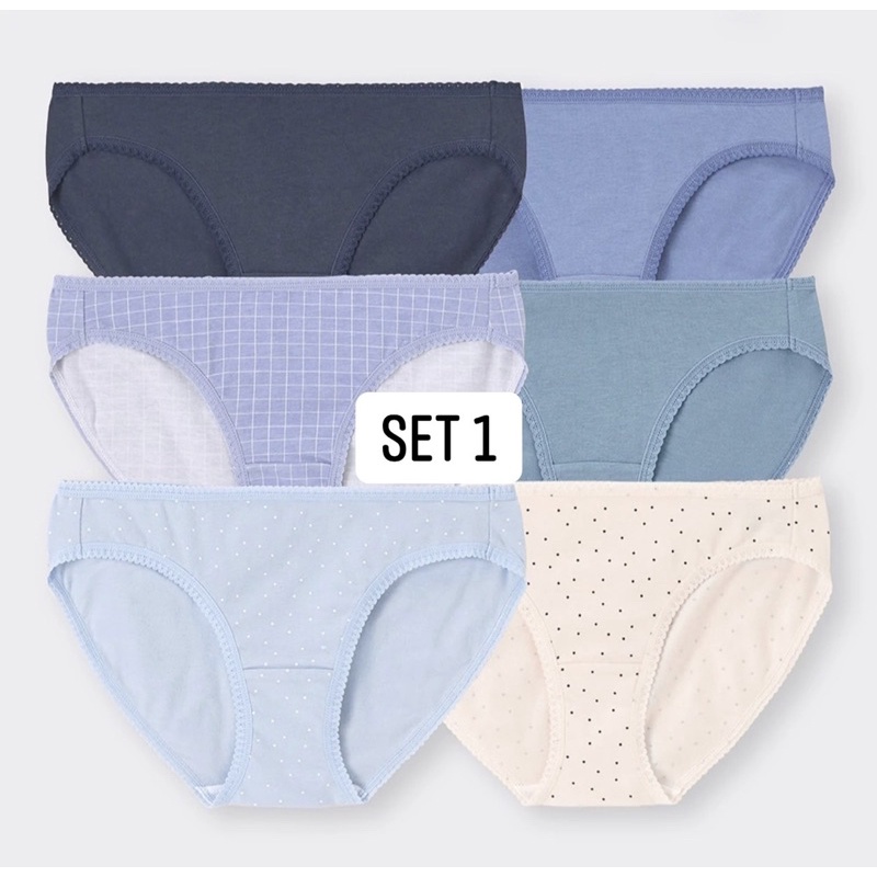 Quần chip GU Nhật set 6c mới nhất sale