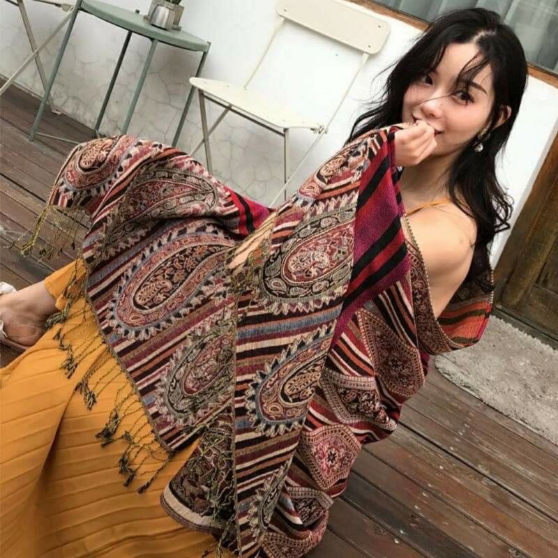 HÀNG ĐẸP - KHĂN THỔ CẨM 60*120