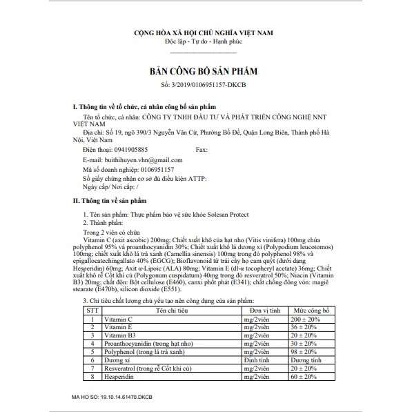 Viên Uống Chống Nắng Solesan Protect [CHÍNH HÃNG]  [CHÂU ÂU] - Chống Nắng Nội Sinh, Làm Sáng Da, Hỗ Trợ Trị Nám Sạm | Thế Giới Skin Care