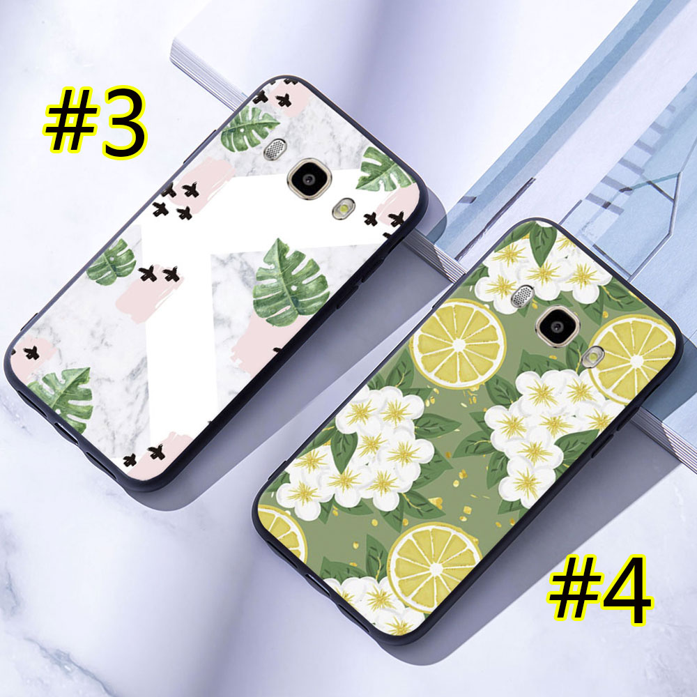 Ốp điện thoại in hình cây lá cho Samsung Galaxy J5 J7 2015 2016 2017 Pro