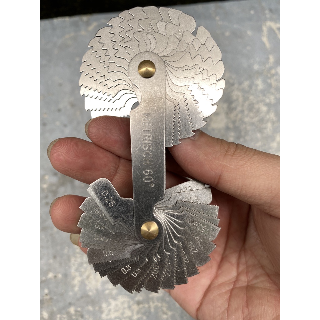 BỘ DƯỠNG ĐO REN HỆ MÉT VÀ HỆ INCH HOLEX 477000 M/G