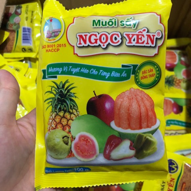 Muối sấy Ngọc Yến gói 100g