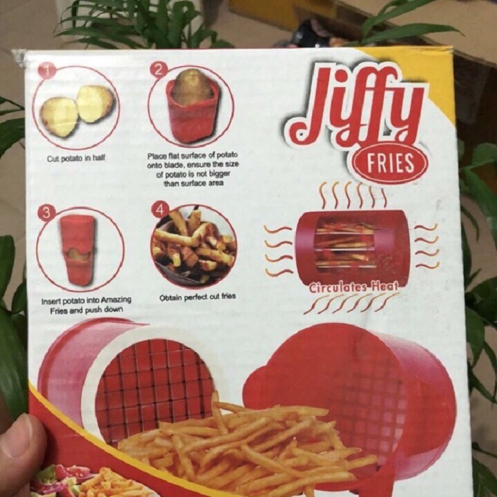 [XẢ KHO+FREE SHIP]  Ống làm khoai tây chiên Jiffy Fries siêu nhanh siêu tiện lợi