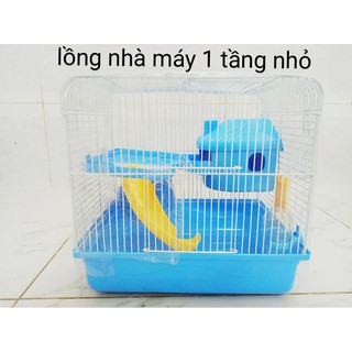 Lồng nhà máy 1 tầng dành cho hamster