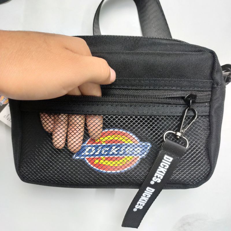 Túi đeo chéo, túi đeo vai Dickies đen thời trang nam nữ