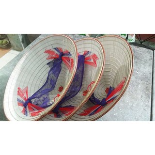 Combo 5 nón lá trắng làng chuông hà nội