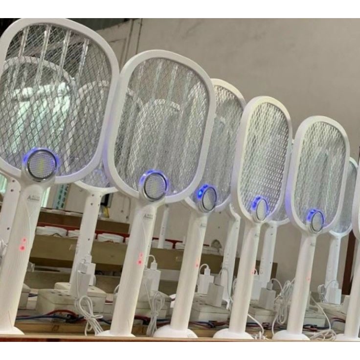 Vợt Muỗi ASIA  VM06 Cao Cấp 2 Trong 1 Vợt Muỗi + Đèn Bắt Muỗi Bảo Hành 12 Tháng Chính Hãng