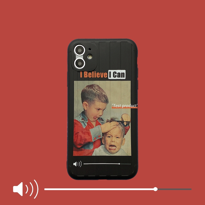 Ốp điện thoại mềm họa tiết bé trai phong cách thời trang Âu Mỹ cho iPhone 7/8 Plus/X/XS/XR/XS MAX/11/11 PRO/11 Pro MAX | BigBuy360 - bigbuy360.vn