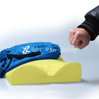 ÁO GỐI tựa lưng cao su non ghế văn phòng
