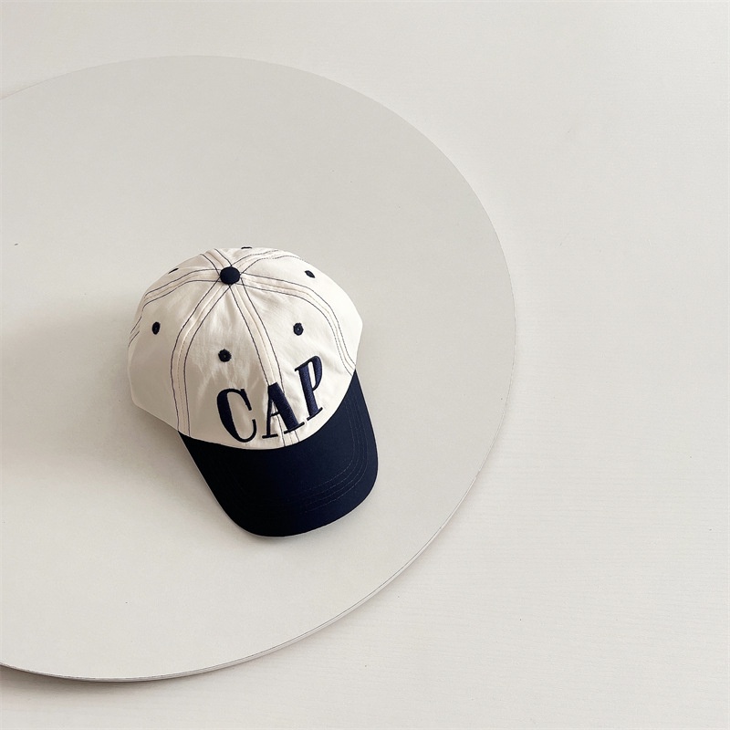 Nón Kết Thêu Chữ Nhiều Màu Sắc Cá Tính Phong Cách Hàn Quốc Dành Cho Trẻ Em