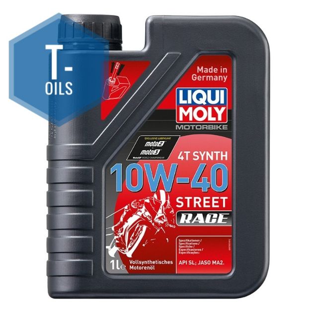 Nhớt Liqui Moly Street Race 10w40 cao cấp