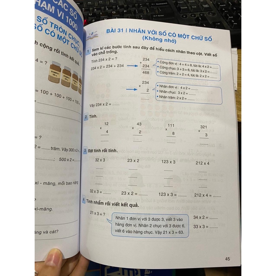 Sách - Thực hành và phát triển toán 3 tập một ( biên soạn theo chương trình giáo dục phổ thông năm 2018 )