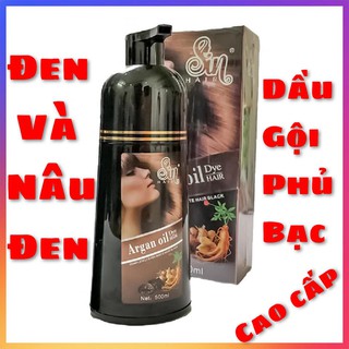 Dầu gội phủ bạc nhân sâm SIN HAIR, dầu gội phủ bạc số 1 Nhật Bản 100% tự nhiên