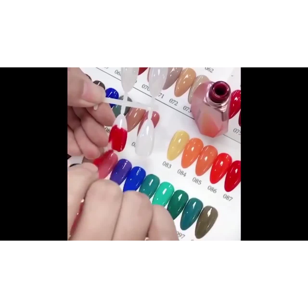 Sơn Gel VANDONNIE bảng màu 04-10 Thiên Di Nail