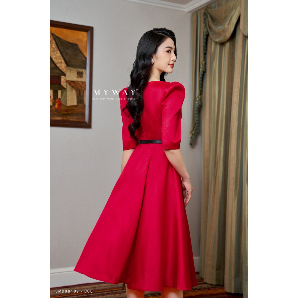 Đầm Nữ Dự Tiệc MY WAY Tay Lỡ Bồng Sang Trọng 6MD08107