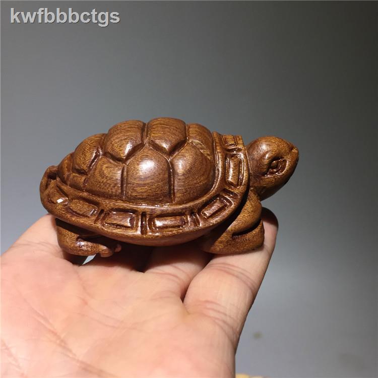 ⊙Tay cầm rùa bằng gỗ cẩm lai Lào mảnh thủ công mỹ nghệ nguyên khối, đồ trang trí chạm khắc sáng tạo, thú chơi trà, xe hơ