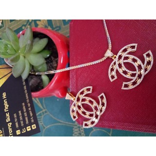 dây chuyền nữ chainel  cao cấp