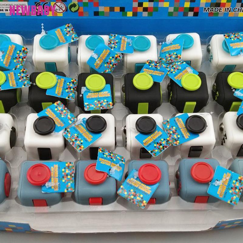 [NEWBABY] Đồ Chơi Fidget Cube Giúp Giảm Căng Thẳng