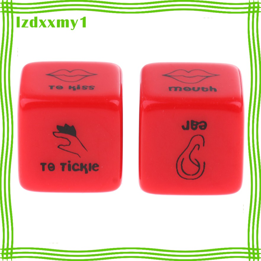 2 Xúc Xắc Dạ Quang D6