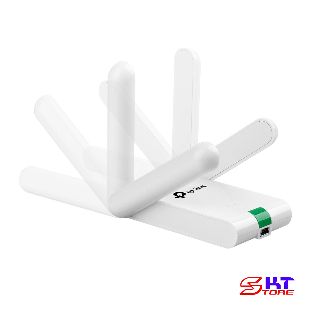 USB Thu Sóng Wifi (high gain) Tp-Link TL-WN822N Chuẩn N Tốc Độ 300Mbps - Hàng Chính Hãng