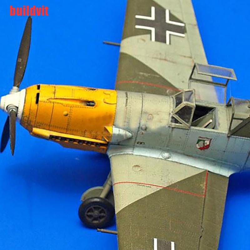 Mô Hình Máy Bay Chiến Đấu 3d Bf-109 E-4 Tỉ Lệ 1: 33