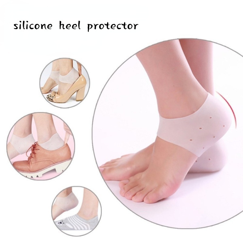 Đệm silicone bọc gót chân vô hình giữ ẩm chống nứt nẻ