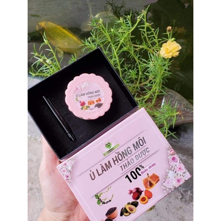 SON Ủ HỒNG MÔI THẢO DƯỢC MẸ KEN - Cực Tốt cho môi xăm, môi khô và môi thâm,Làm hồng môi giúp môi lên màu đều đẹp