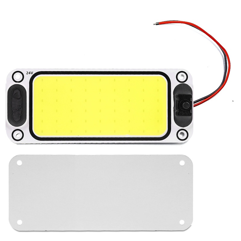 Đèn Led Cob 12 / 24V 16W Siêu Sáng Chống Thấm Nước Gắn Trần Xe Hơi