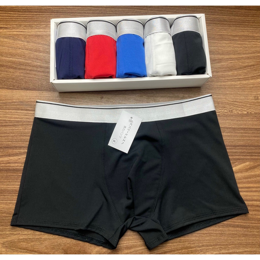 [Hộp 4 quần] quần lót nam màu NGẪU NHIÊN, quần sịp đùi nam, quần lót nam, quần xì nam, quần boxer nam, quần sịp đùi nam
