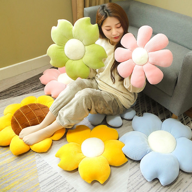 Đệm ghế ngồi hình bông hướng dương xinh xắn