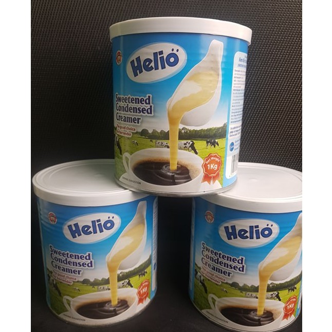 Sữa đặc có đường Helio Thương hiệu Sản phẩm được sản xuất theo tiêu tiêu chuẩn từ công ty Quiches -GmbH, CHLB Đức